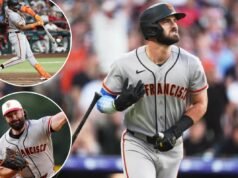 O ataque dos Giants explodiu em uma vitória de rebote sobre as Montanhas Rochosas
