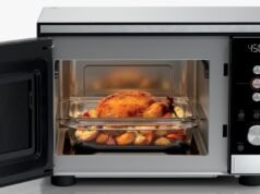 A fritadeira de microondas Ninja pode ser a solução para pizza reaquecida empapada