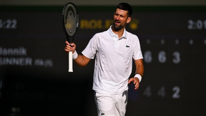 ‘Você está errado’ – Novak Djokovic sobre a alegação de Wimbledon na decisão do jornalista de se aposentar