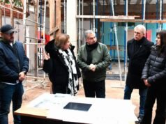 Fuentes e Benavente supervisionaram o desenvolvimento do Jardim de Infância Arco Iris