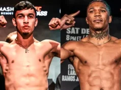 O IBF mandatou Omar Trinidad-Luis Reynaldo Nunez com 126 libras