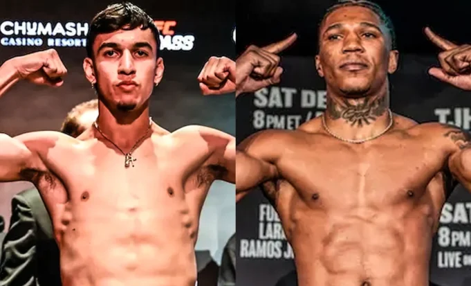 O IBF mandatou Omar Trinidad-Luis Reynaldo Nunez com 126 libras