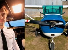 Mais detalhes surgiram sobre a morte do instrutor de voo que saltou do avião