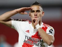 Bure apareceu em River e promete flores