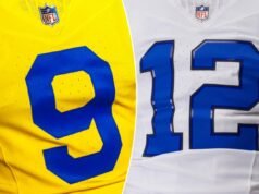 Os novos uniformes alternativos dos Rams homenageiam a história da franquia