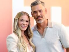 LeAnn Rimes compartilhou uma foto nua na banheira de hidromassagem com o marido Eddie Cibrian