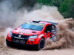 Rodrigo García voltou a vencer, vencendo a quarta etapa do Rally Santiago