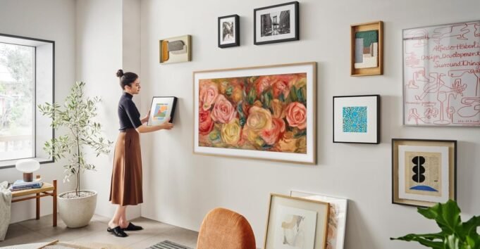 A TV Frame de 50 polegadas da Samsung é US$ 200 mais barata que o normal A TV Frame de 50 polegadas da Samsung é US$ 200 mais barata que o normal
