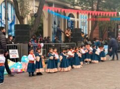 Santiago Baila deu cor à mãe das cidades, que neste momento vive um novo aniversário