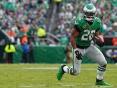 Saquon Barkley: Não há razão para a NFL não usar grama após a Copa do Mundo