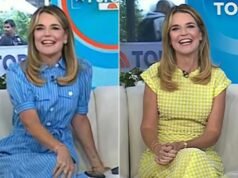 Savannah Guthrie surpreende apresentadora com troca de figurino no programa ‘Today’