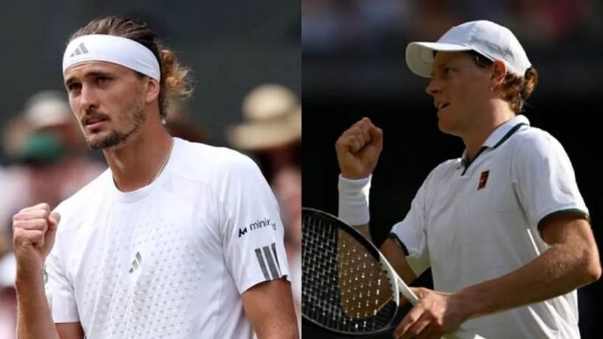 Sinner x Zverev, finalista de Wimbledon 2026