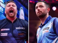 World Match Darts: Luke Humphries chocado por Cameron Menzies na primeira rodada em Winter Gardens em Blackpool | Notícias sobre dardos