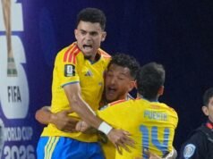 Colômbia 1 x 0 Gana