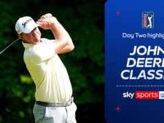 Glover abriu uma vantagem de dois gols no fim de semana no John Deere Classic