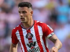 Notícias sobre transferência do Sunderland: Granit Xhaka permanece no Stadium of Light depois que o Chelsea se recusou a comprar o capitão do Black Cats | Notícias de futebol