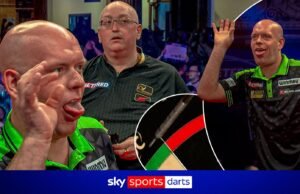 A reação SATISFEITA de Van Gerwen ao desaparecimento de nove pinheiros
