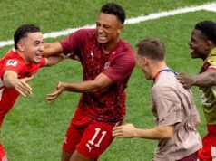 Suíça 0 x 0 Colômbia