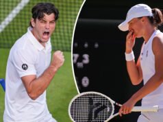 Fim do Dia 6 de Wimbledon: O atual campeão Swiatek cai, enquanto Fritz, Tiafoe e Dimitrov avançam