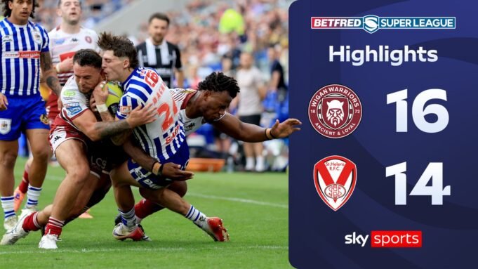 Wigan derrotou St Helens em uma final tensa do Magic Weekend