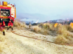 600 pessoas ficaram desalojadas quando incêndios varreram a província de Almeria