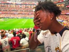 A reação da emissora do torcedor de Cristiano Ronaldo após a eliminação de Portugal
