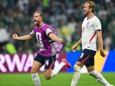 Jordan Henderson, jogador de futebol nacional da Inglaterra, foi oficialmente desclassificado Após uma queda bizarra que resultou em ossos quebrados Decidiu se submeter a uma cirurgia