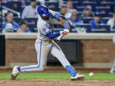 Royals Tyler Tolbert faz história na MLB com rebatidas em 12 aparições consecutivas
