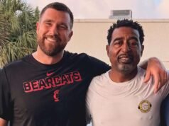 O técnico de longa data de Travis Kelce sugere que este será o último ano da estrela do Chiefs na NFL na nova foto de ‘Last Dance’