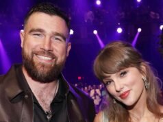 Taylor Swift e Travis Kelce supostamente caminharam no tapete vermelho ao som da música