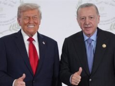 Trump disse que Erdogan foi a razão pela qual participou na cimeira da NATO em Ancara.