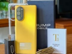 Finalmente consegui o celular de Trump.