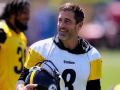 Aaron Rodgers, do Steelers, parece ter se reconciliado com seus pais e irmão