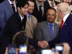 Os Dodgers estão programados para visitar a Casa Branca para comemorar o título da World Series