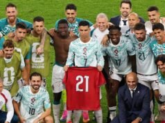 Diogo Jota foi homenageado por Cristiano Ronaldo após vencer a Copa do Mundo