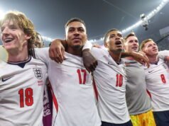 Quase 45 milhões de pessoas assistiram ao jogo Inglaterra-México na noite de domingo