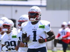 Prévia do Fantasy do New England Patriots de 2026: Existe vantagem no WR1 para Drake Maye x AJ Brown?