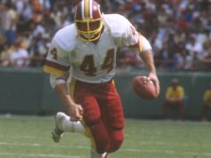 Comandantes aposentarão o número 44 para John Riggins