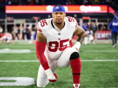 Giants adicionam Roy Robertson-Harris e outros dois à lista de PUP