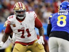 Trent Williams dá a Jared Verse um momento de “Bem-vindo à NFL”