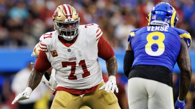 Trent Williams dá a Jared Verse um momento de “Bem-vindo à NFL”