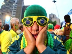 As oitavas de final da Copa do Mundo tiveram média de 16,9 milhões de espectadores por partida