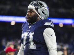 Nate Thomas pronto para competir pelo cargo de LT dos Cowboys