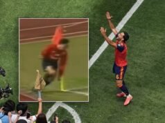 O maior talismã da Espanha: Por que Miguel Merino está sempre dançando na bandeira de escanteio?