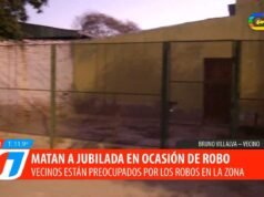 Eles investigam um possível crime durante um assalto após uma mulher de 88 anos ser encontrada morta em La Banda.