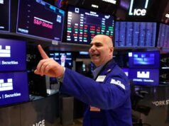 As ações da Argentina subiram acentuadamente em Wall Street, com o risco-país caindo para o nível mais baixo desde 2018.