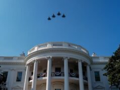 O aplicativo Flyover Fourth of July segue Blue Angels, Air Force One ao vivo