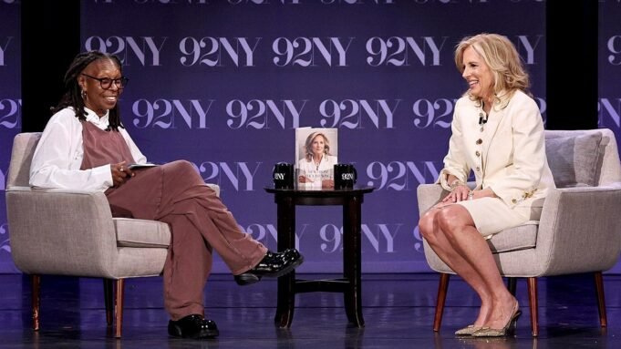 Jill Biden reivindica padrões duplos na cobertura de Biden e Trump Jill Biden reivindica padrões duplos na cobertura de Biden e Trump