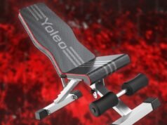 Expanda sua academia doméstica com este banco de musculação Yoleo por menos de US$ 38 enviado pela Amazon
