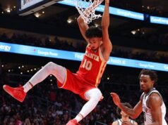 O Atlanta Hawks dispensou o ex-número 1 da geral, Zaccharie Risacher, depois de dois anos decepcionantes no comando.